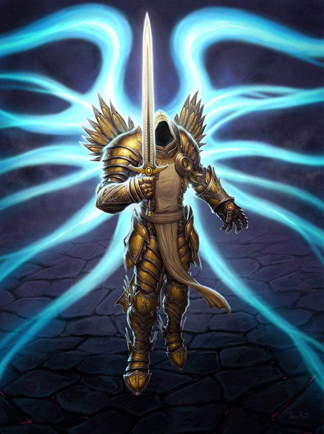 Tyrael Art from Diablo III
