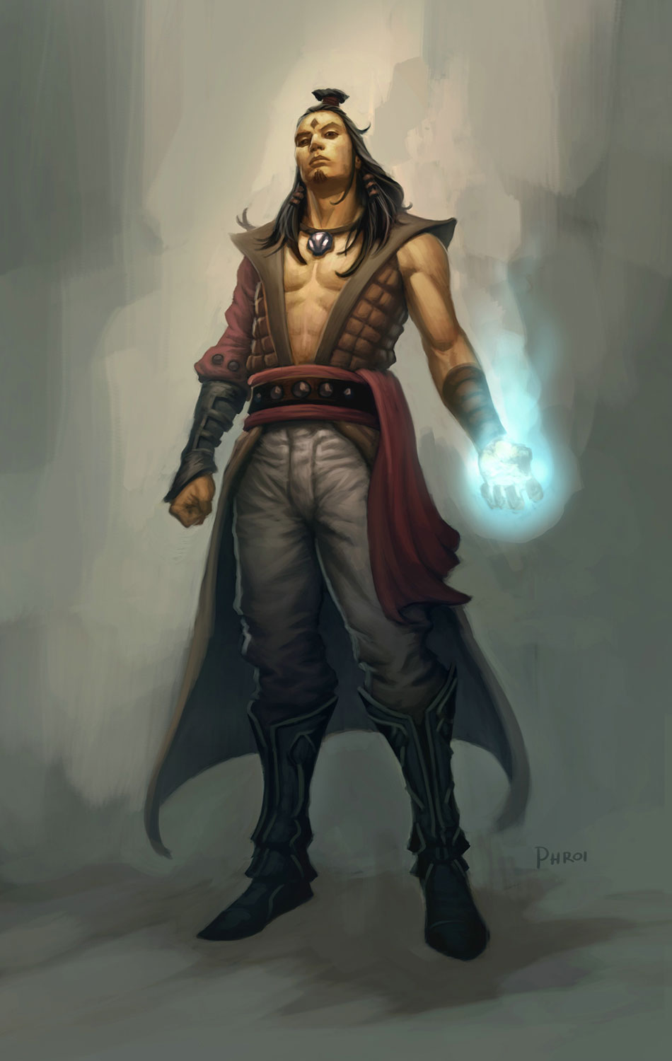 Wizard Male Art from Diablo III