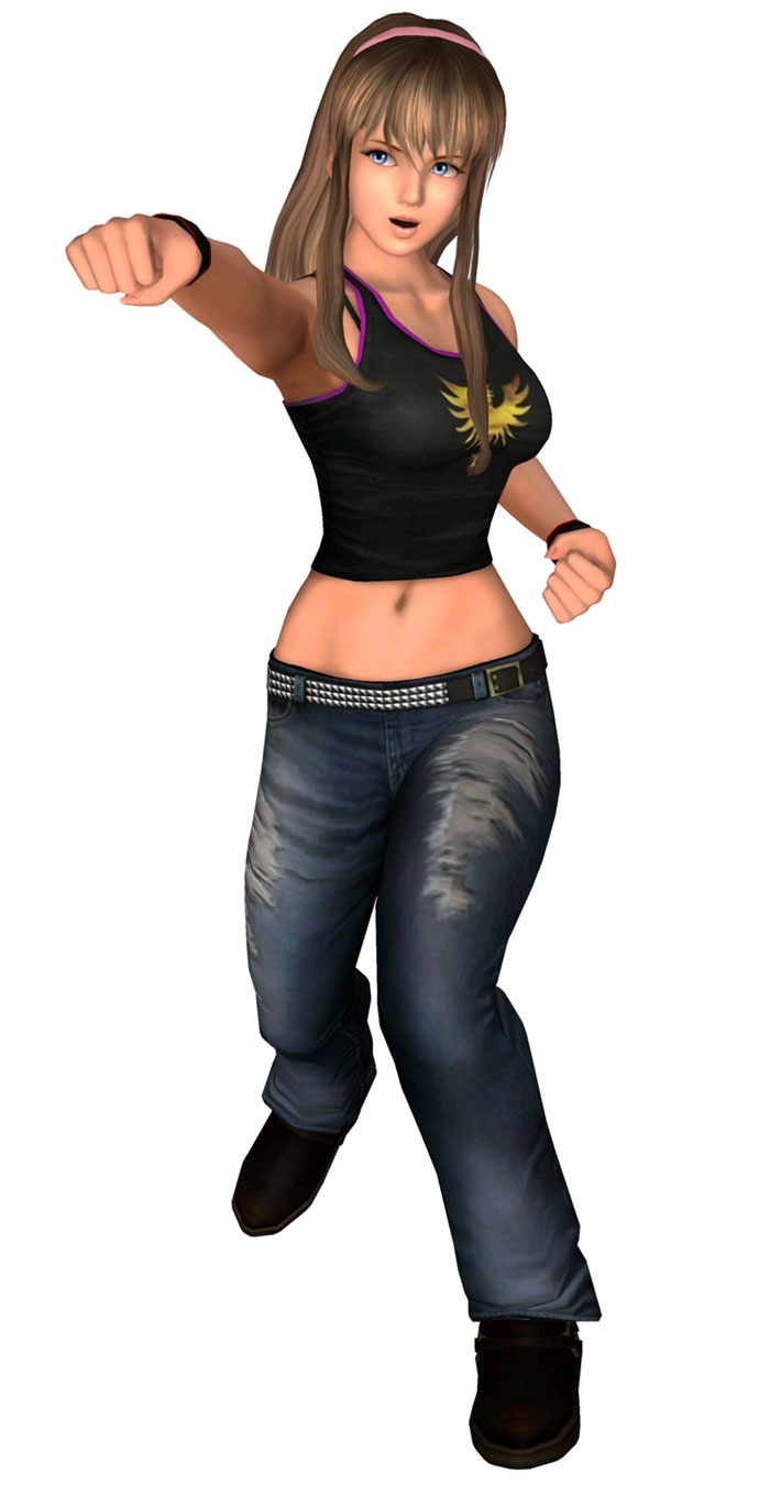 Hitomi Art from Dead or Alive: Dimensions