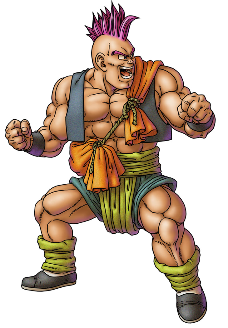 Carver Art from Dragon Quest VI: Realms of Revelation