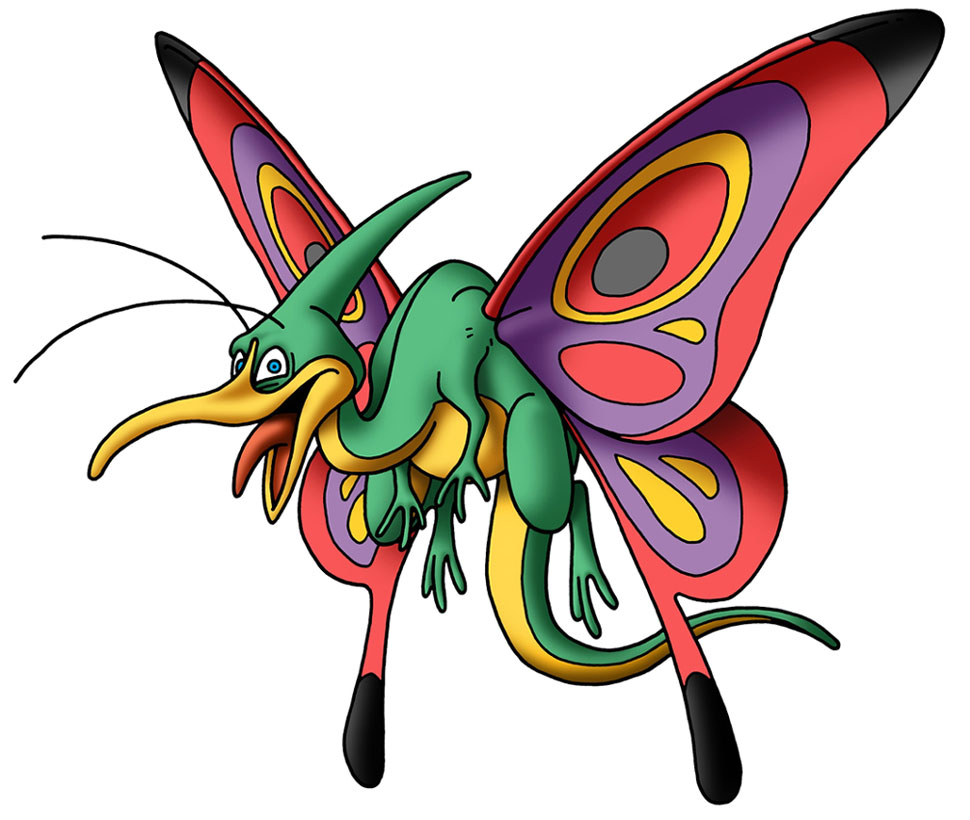 Damselfly Art from Dragon Quest VI: Realms of Revelation
