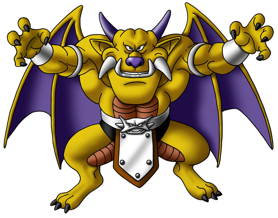 Demon Steward Art from Dragon Quest VI: Realms of Revelation