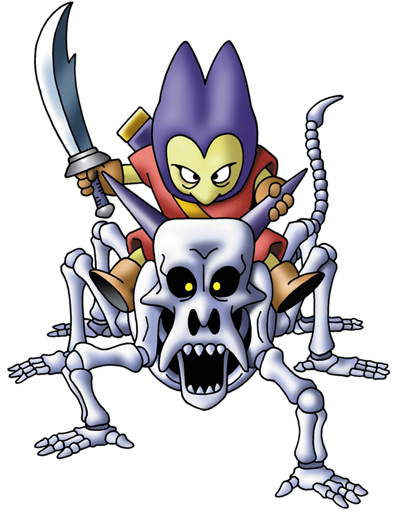 Demonrider Art from Dragon Quest VI: Realms of Revelation