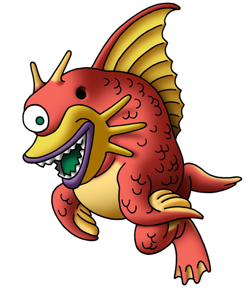 Dread Herring Art from Dragon Quest VI: Realms of Revelation