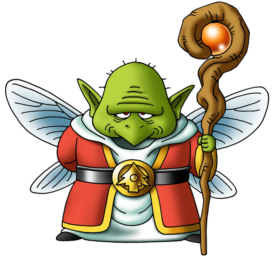 Goblin Pixie Art from Dragon Quest VI: Realms of Revelation