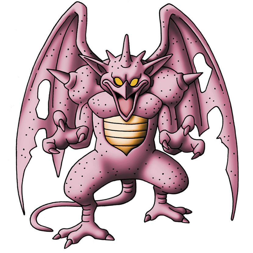 Grrrgoyle Art from Dragon Quest VI: Realms of Revelation