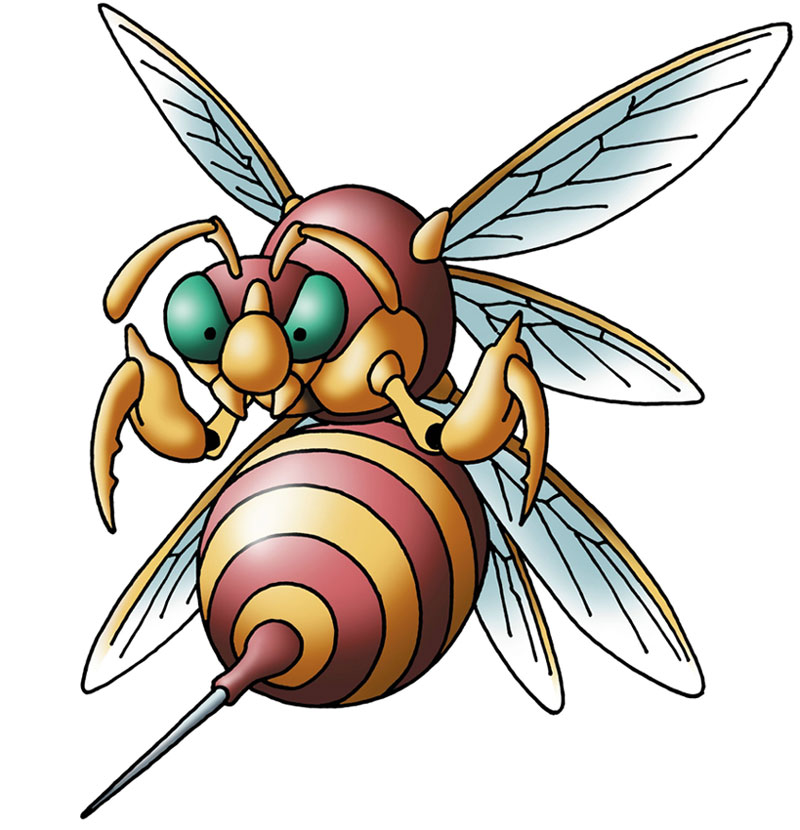 Hell Hornet Art from Dragon Quest VI: Realms of Revelation