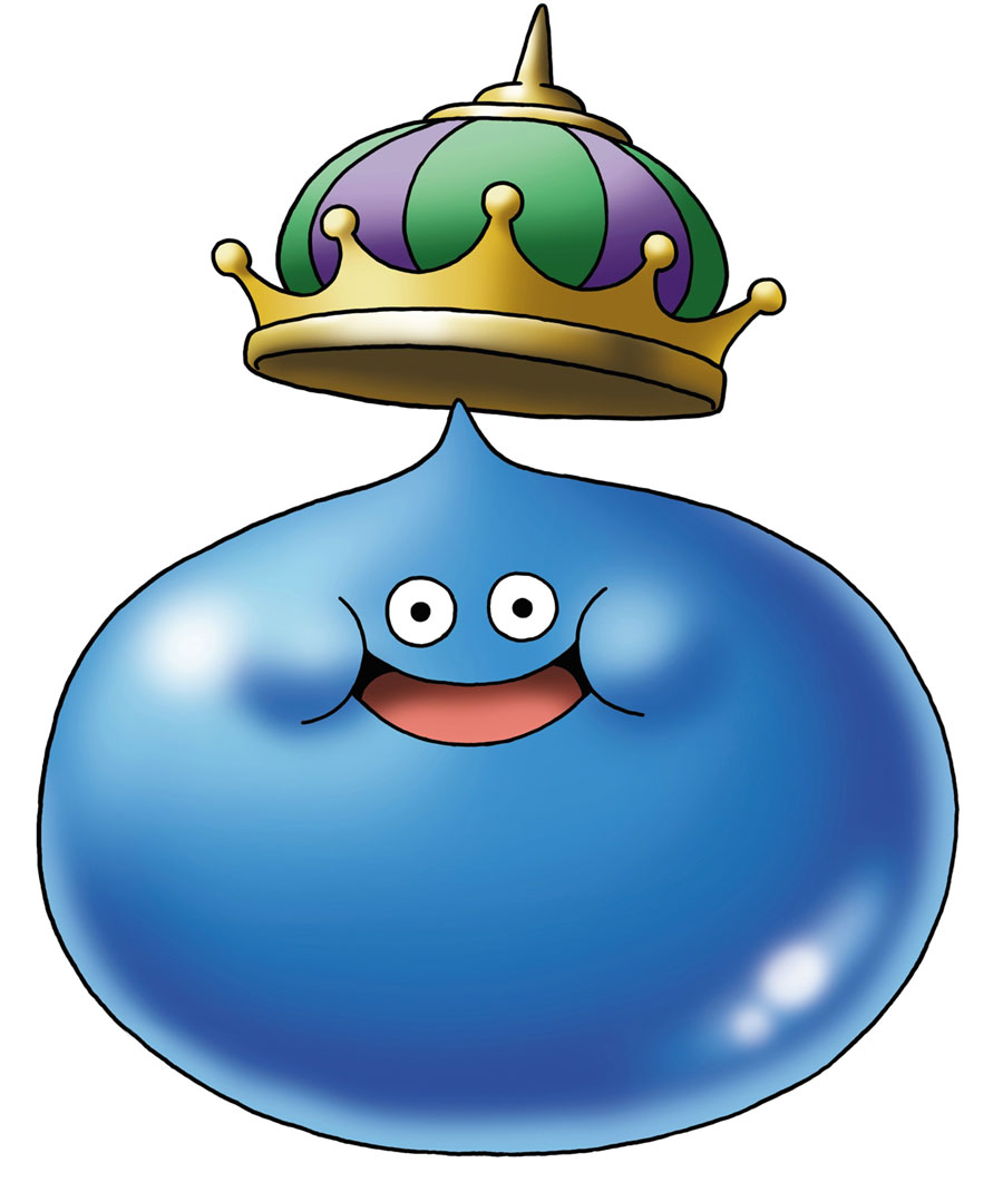 King Slime Art from Dragon Quest VI: Realms of Revelation