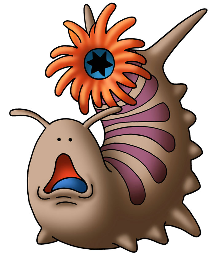 Mad Mollusk Art from Dragon Quest VI: Realms of Revelation