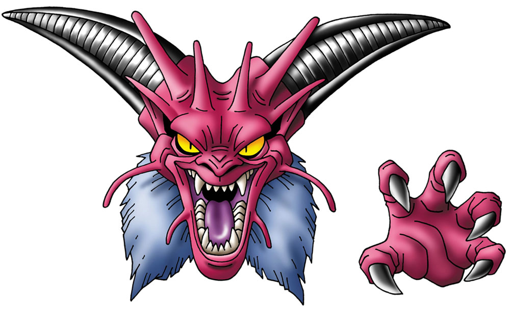 Mortamor Art from Dragon Quest VI: Realms of Revelation