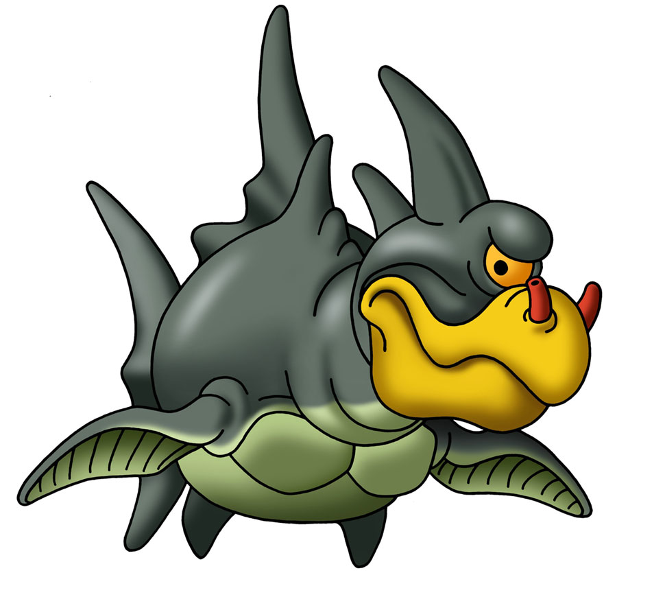 Sea Fortress Art from Dragon Quest VI: Realms of Revelation