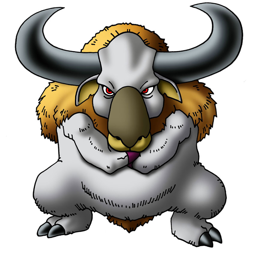 Silencing Ram Art from Dragon Quest VI: Realms of Revelation
