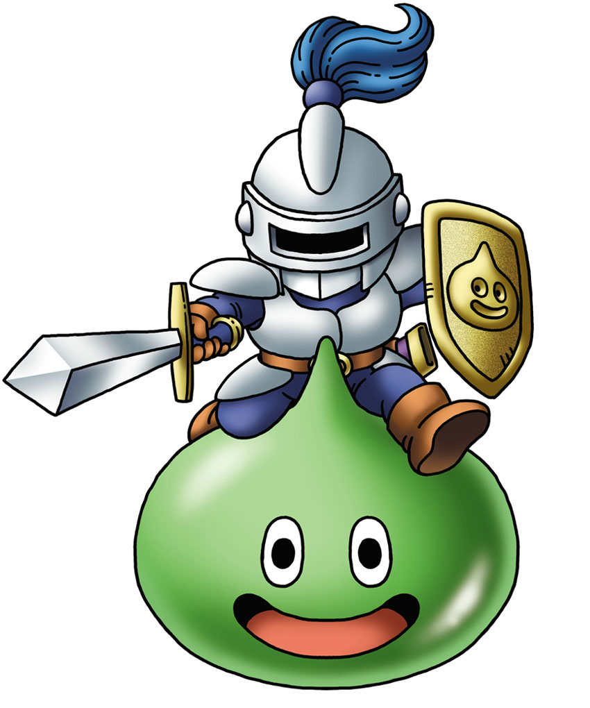 Slime Knight Art from Dragon Quest VI: Realms of Revelation