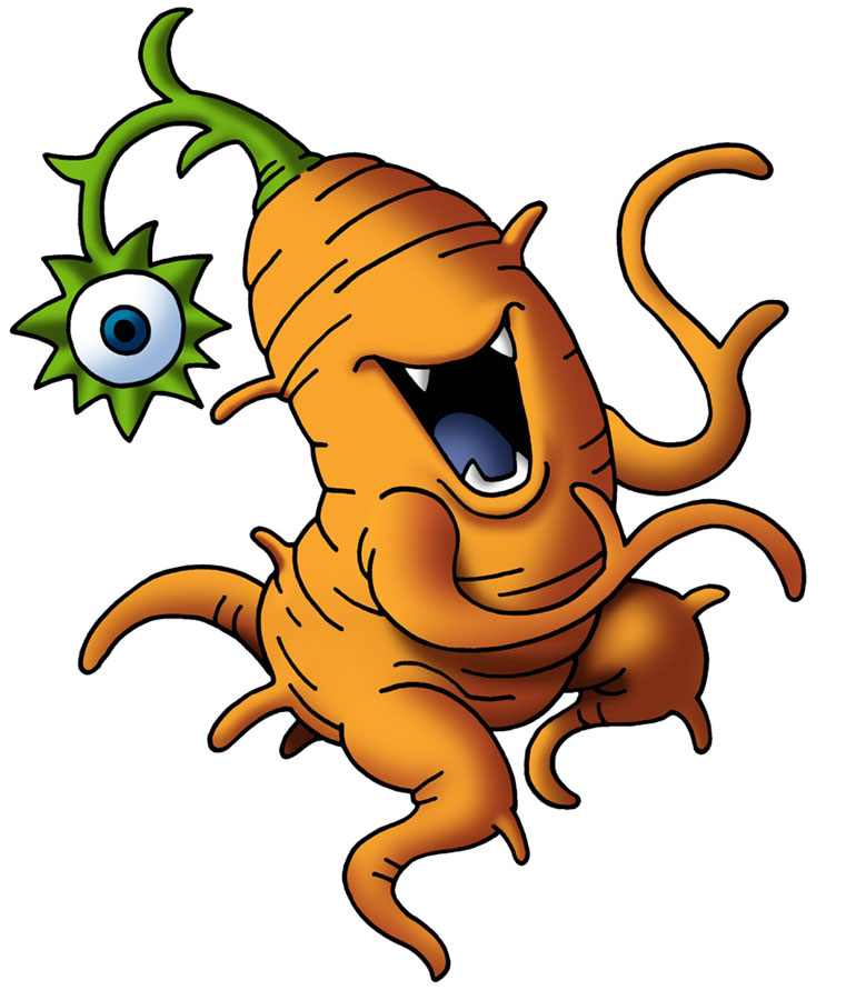 Wild Carrot Art from Dragon Quest VI: Realms of Revelation