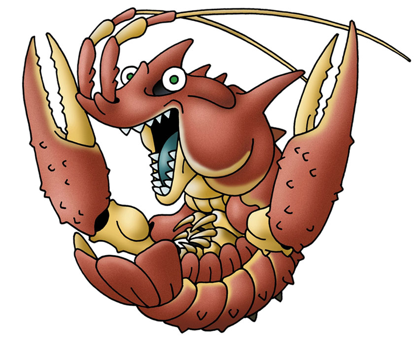 Yabby Art from Dragon Quest VI: Realms of Revelation