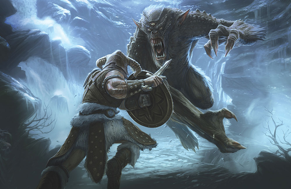 Combat Art from The Elder Scrolls V: Skyrim