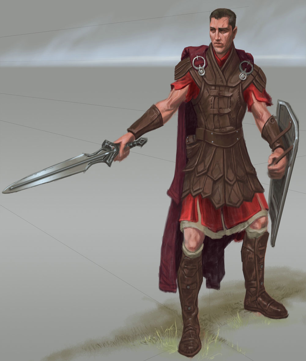 Imperial Armor Art from The Elder Scrolls V: Skyrim