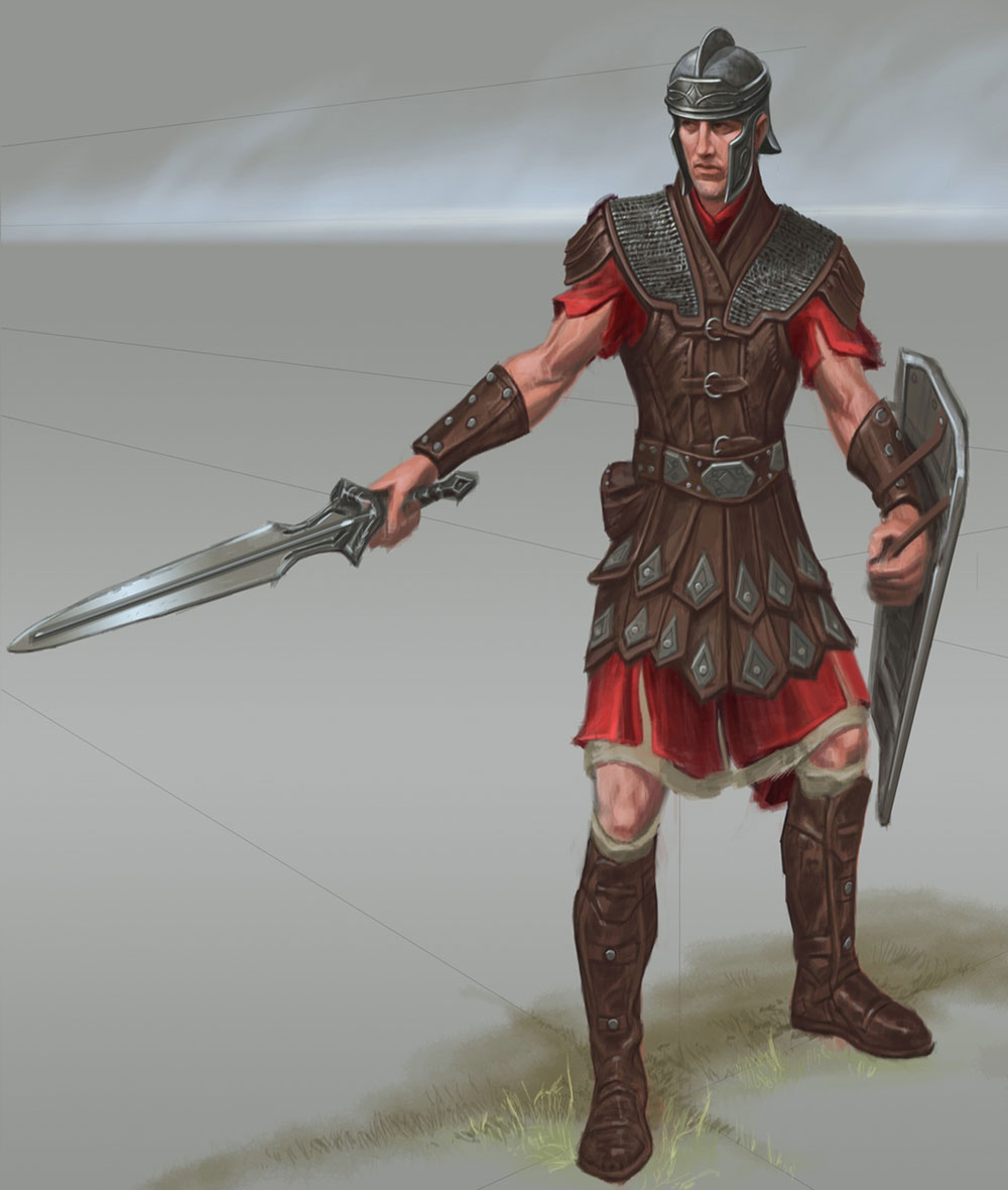 Imperial Armor Art from The Elder Scrolls V: Skyrim