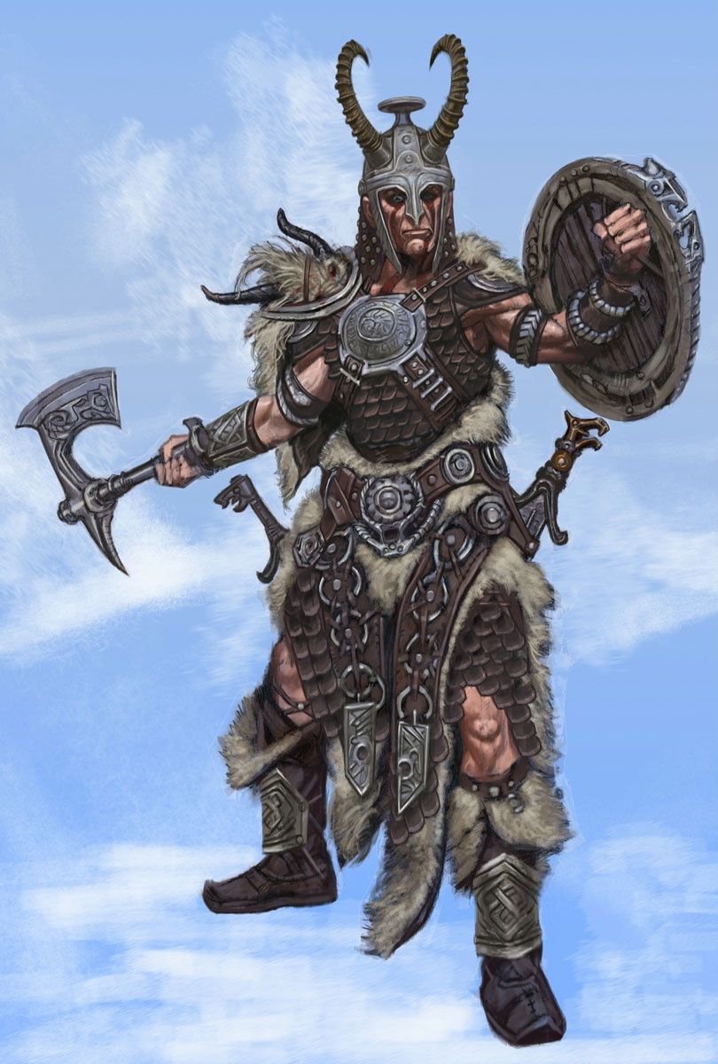 Nord Armor Art from The Elder Scrolls V: Skyrim