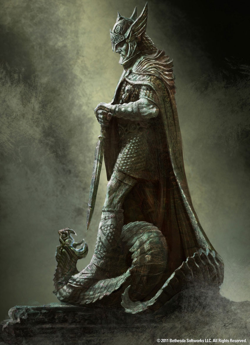 Shrine of Talos Art from The Elder Scrolls V: Skyrim