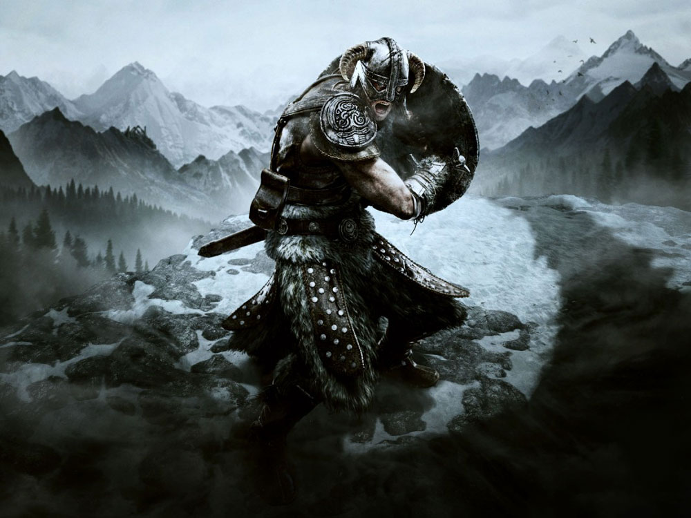 Teaser Artwork from The Elder Scrolls V: Skyrim
