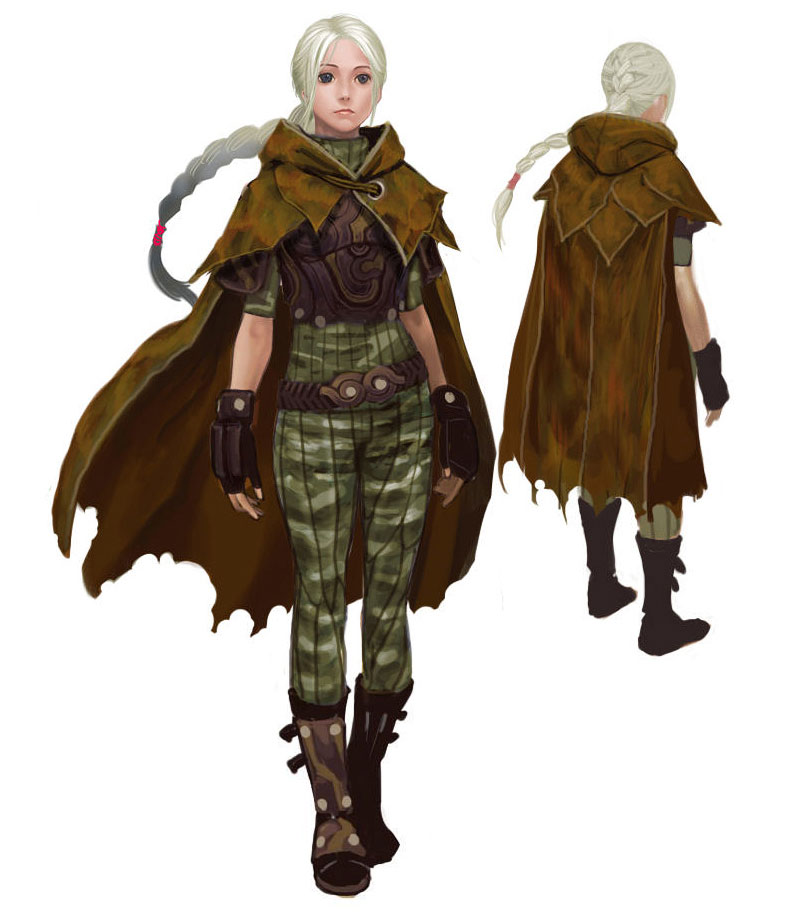 Ellen, Battlefield Cloak Art from Folklore