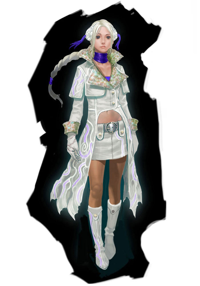 Ellen, Cloak of Midnight Sun Art from Folklore
