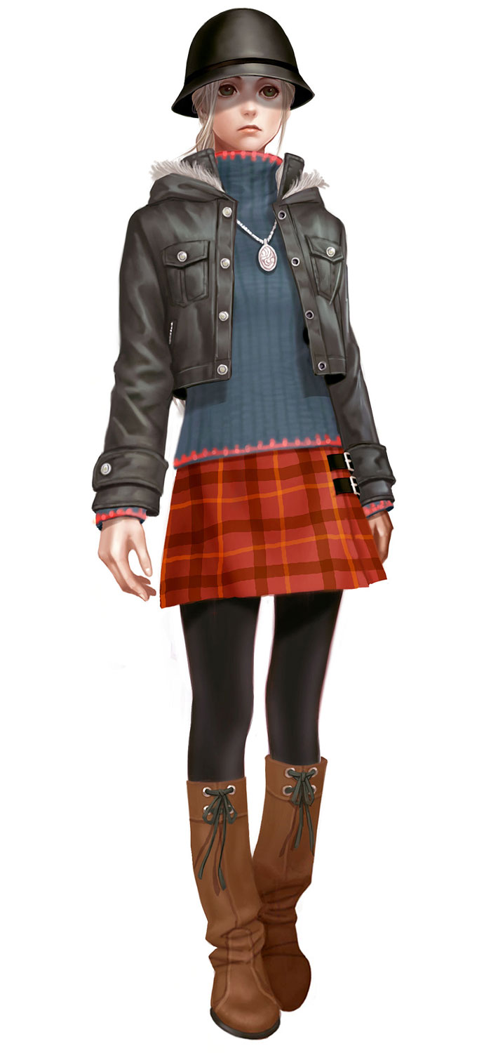 Ellen Concept Art from Folklore