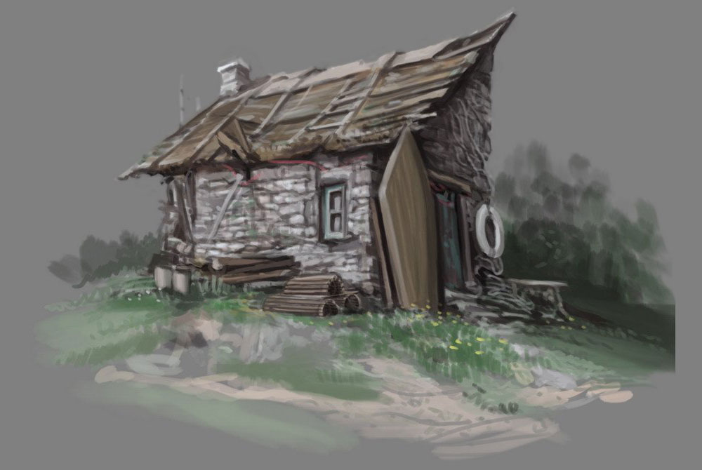 Environment Art from Folklore