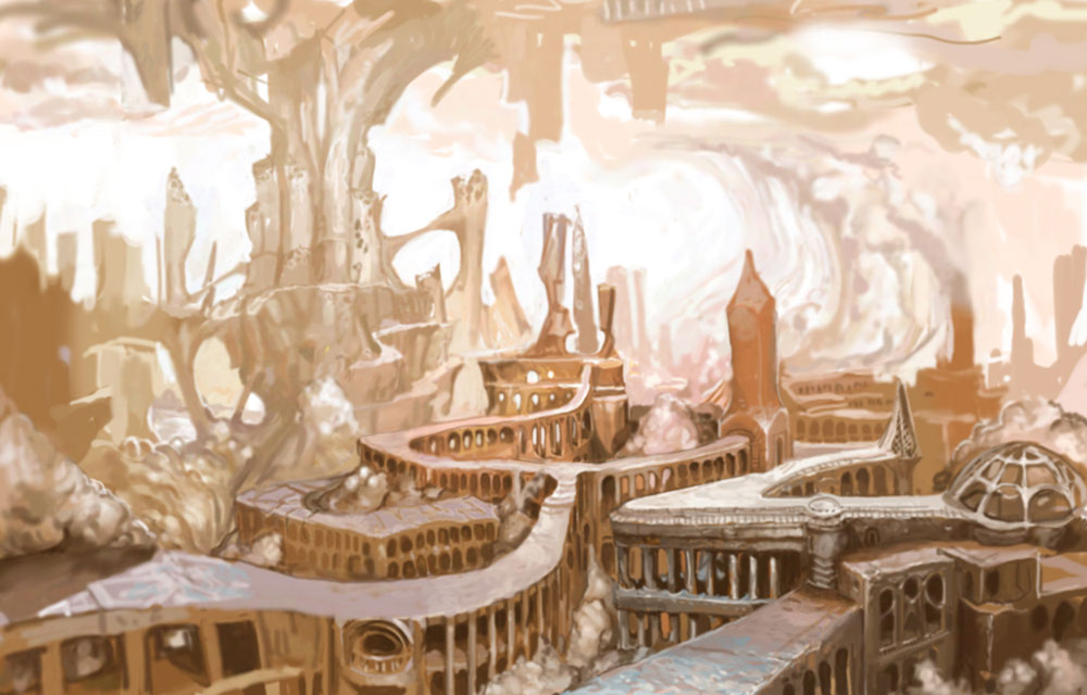 Environment Art from Folklore