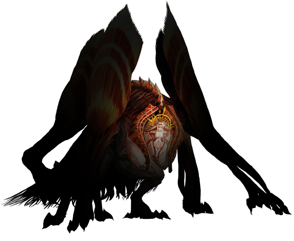 Aragami, Fallen Amaterasu Art from Gods Eater Burst