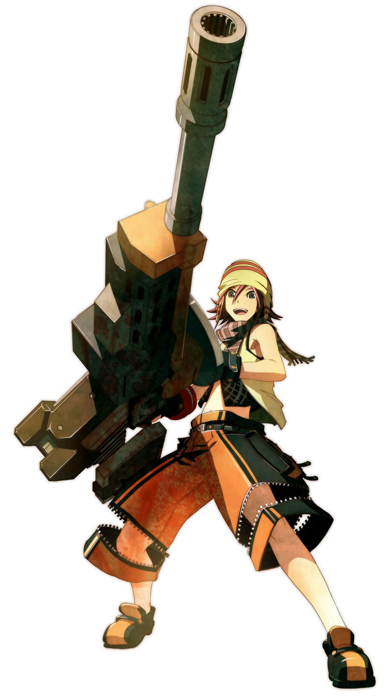Kota & Weapon Art from Gods Eater Burst