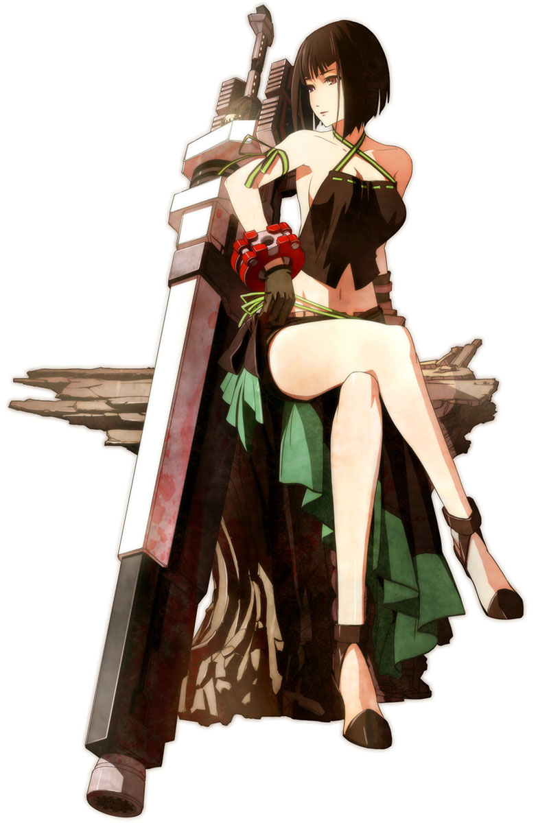 Sakuya & Weapon Art from Gods Eater Burst