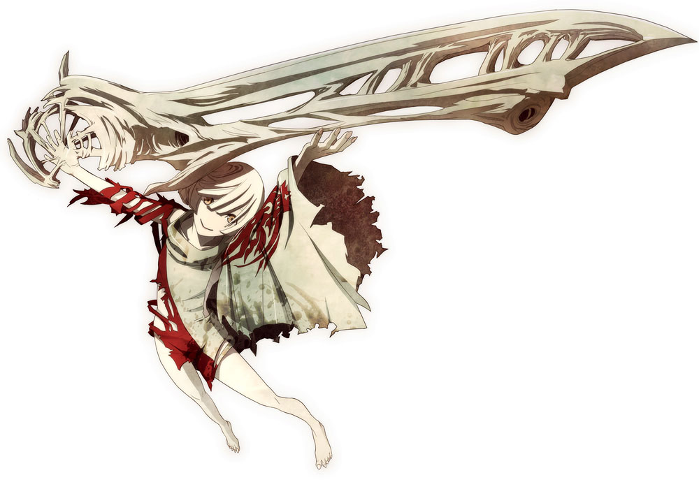 Shio & Weapon Art from Gods Eater Burst
