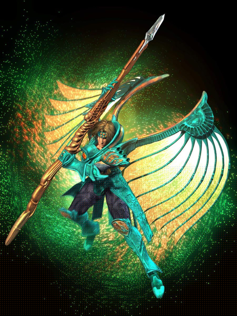 Albert, Jade Dragoon Art from The Legend of Dragoon