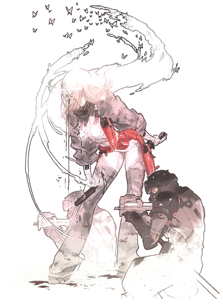 La Clown Art from Metal Gear Ac!d