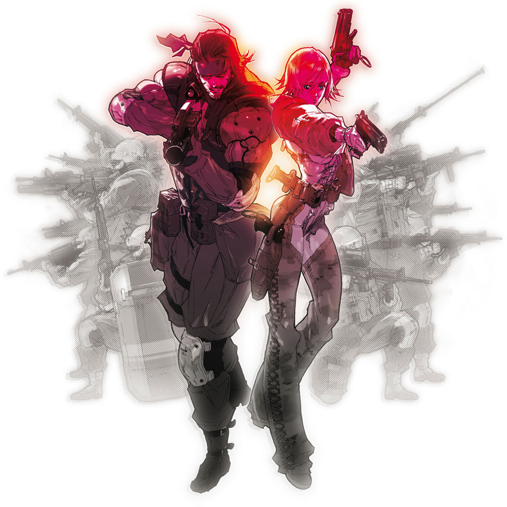 Main Art from Metal Gear Ac!d