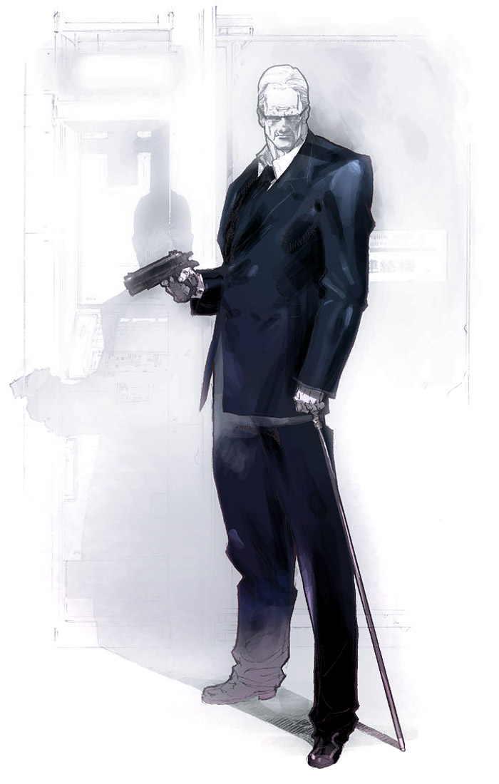 Roger McCoy Art from Metal Gear Ac!d