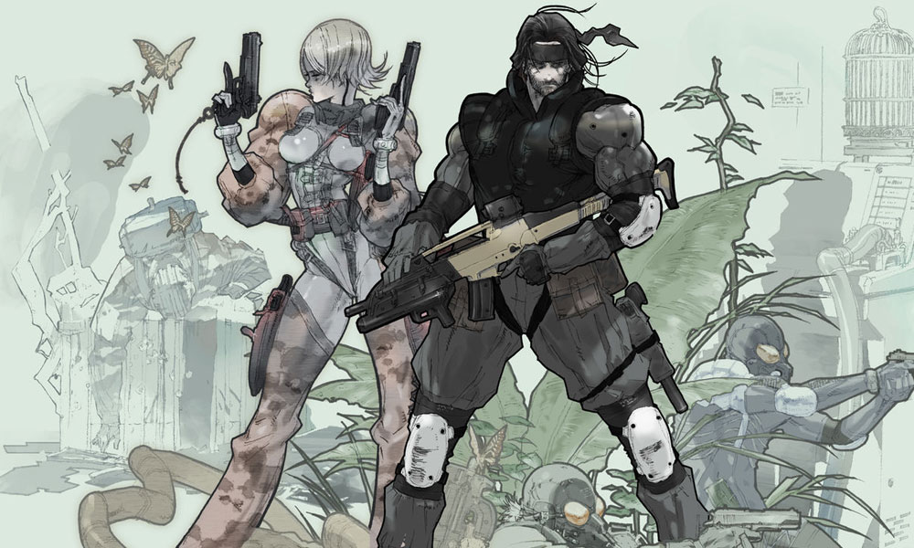 Teliko & Snake Art from Metal Gear Ac!d