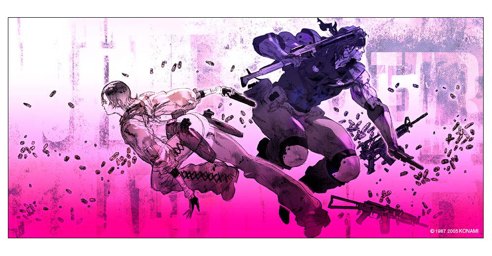 Teliko & Snake Art from Metal Gear Ac!d