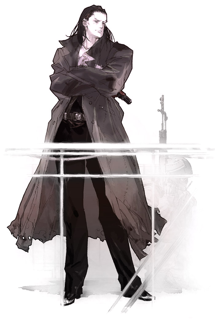 William L. Flemming Art from Metal Gear Ac!d