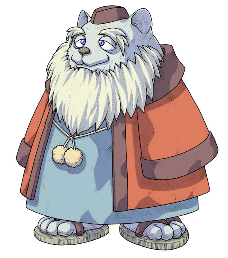 Cat NPC Art from Magical Starsign