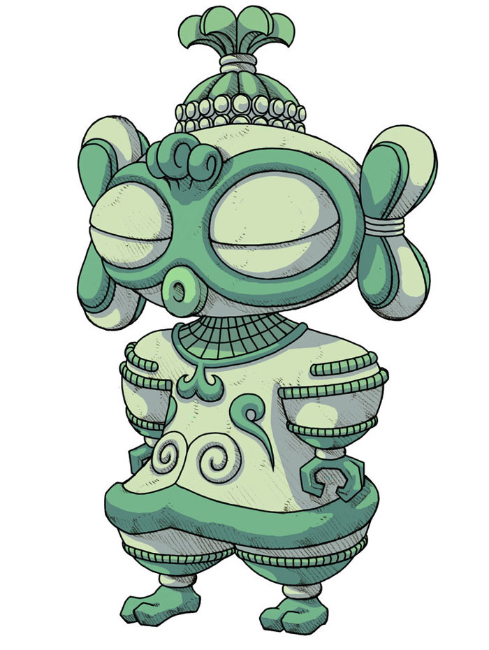 Creature Concept Art from Magical Starsign