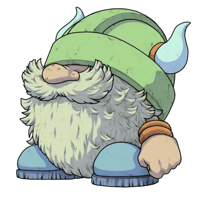 Dwarf NPC Art from Magical Starsign