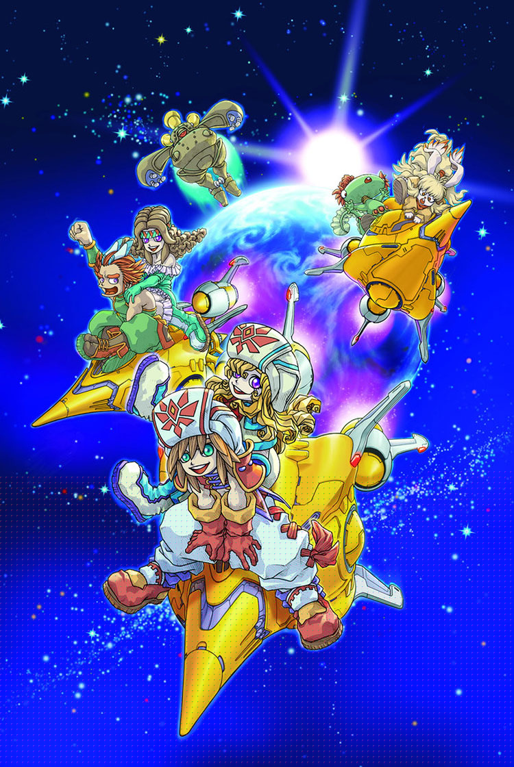 Main Characters Illustration from Magical Starsign