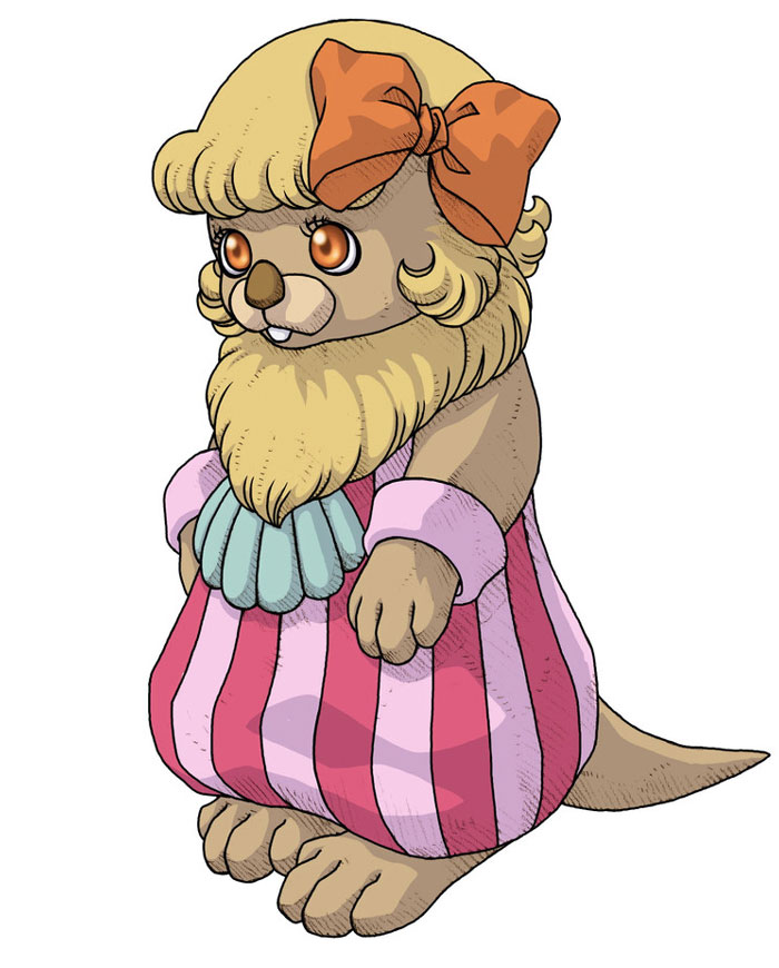 Otter NPC Art from Magical Starsign