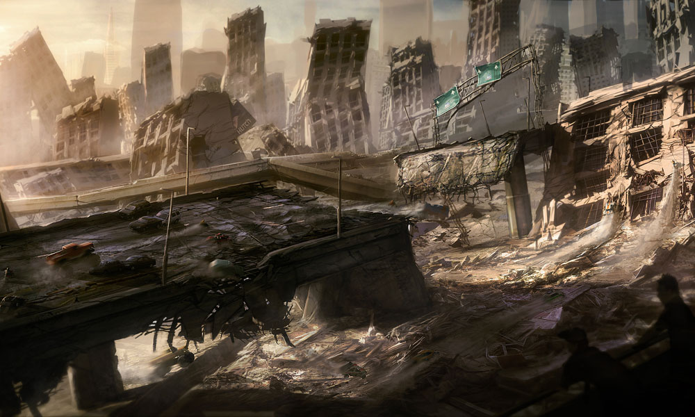 Freeway Chaos Art from MotorStorm Apocalypse