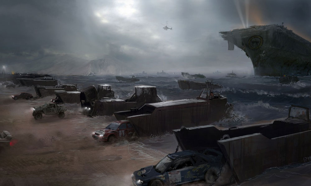 Landing Art from MotorStorm Apocalypse