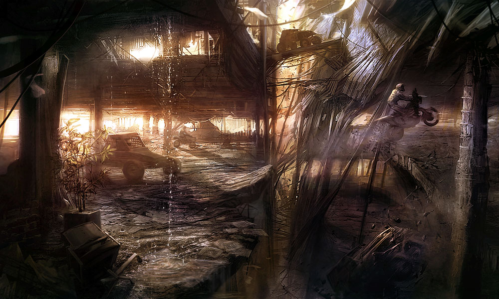 Office Chasm Art from MotorStorm Apocalypse
