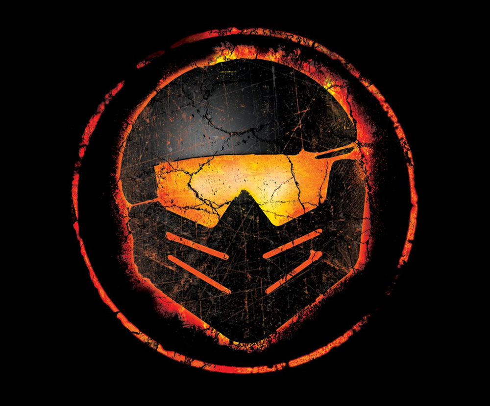 Helmet Icon Art from MotorStorm Apocalypse
